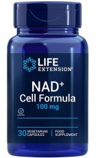 Life Extension NAD+ Cell Formula 100 mg 30 kapslí