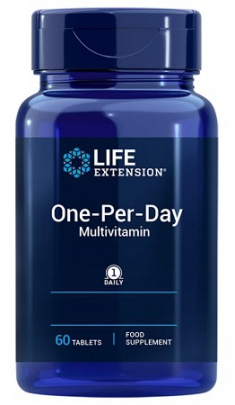 Life Extension One-Per-Day Tablets 60 kapslí