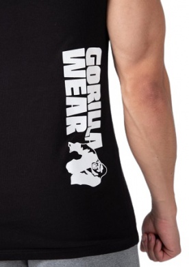 Gorilla Wear Pánská Oswego mikina bez rukávů černá VÝPRODEJ