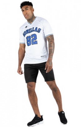 Gorilla Wear Pánské tričko San Mateo bílá/modrá