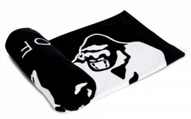 Gorilla Wear ručník Classic Gym Towel Černá/Červená