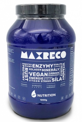 JR Nutrition Maxreco Vegan 1000 g - vanilka PROŠLÉ DMT 30.5.2022