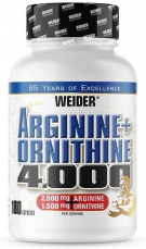 Weider Arginine+Ornithine 4000 180 kapslí