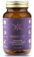Naturlabs Liposomální Kyselina Hyaluronová + Vitamín C 30 kapslí