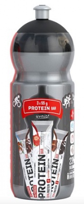 Nutrend MULTIPACK Protein bar 3x 55 g + Sportovní láhev