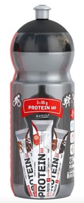 Nutrend MULTIPACK Protein bar 3x 55 g + Sportovní láhev VÝPRODEJ