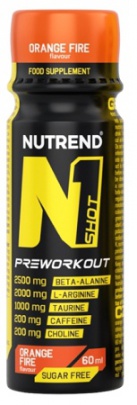 Nutrend N1 PRE-WORKOUT Shot 60 ml