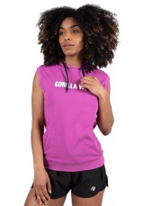 Gorilla Wear Dámská mikina bez rukávů Virginia fuchsia