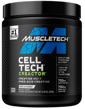 MuscleTech Celltech Creactor 235 g - bez příchuti