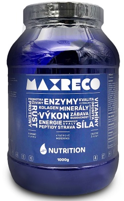 JR Nutrition Maxreco protein 1000 g - vanilka PROŠLÉ DMT 30.6.2022