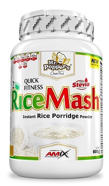Amix Mr.Poppers Rice Mash 600 g - bílá čokoláda PROŠLÉ DMT