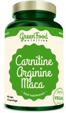 GreenFood Carnitin Arginin Maca 90 kapslí