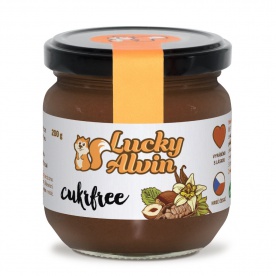 Lucky Alvin Cukrfree Lískooříškový krém 200 g PROŠLÉ DMT