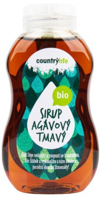 Country life BIO Sirup agávový tmavý 250 ml