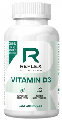 Reflex Vitamin D3 100 kapslí 2 + 1 ZDARMA