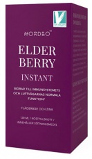 Nordbo Elderberry Instant (Extrakt z černého bezu + zinek) 120 ml