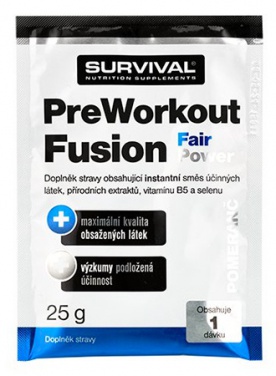 Survival PreWorkout Fusion Fair Power