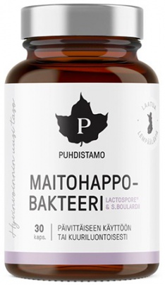Puhdistamo Probiotika Lactic Acid Bacteria Boulardii