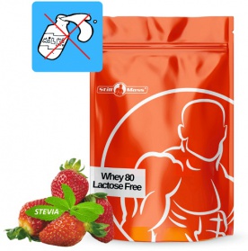 Still Mass Whey 80 lactose free 1000 g - STÉVIA jahoda VÝPRODEJ (POŠK.OBAL)