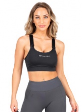 Gorilla Wear Sportovní podprsenka Monroe černá