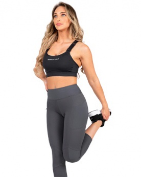 Gorilla Wear Sportovní podprsenka Monroe černá