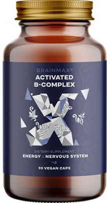 BrainMax Activated B-Complex 90 kapslí