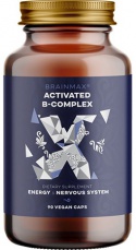 BrainMax Activated B-Complex 90 kapslí