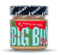 Big Boy Kokosy na sněhu - Lískový krém s kokosem a bílou čokoládou 220g