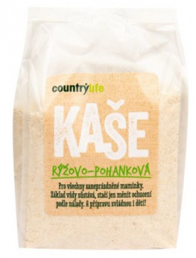 Country life Kaše rýžovo-pohanková 300 g VÝPRODEJ (POŠK. OBAL)