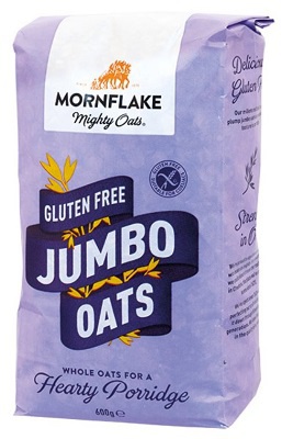Mornflake Gluten Free Bezlepkové Jumbo Oats 600 g PROŠLÉ DMT