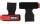 Gorilla Wear Lifting Grips - černá/červená