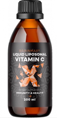 BrainMax Tekutý Lipozomální Vitamín C 200 ml