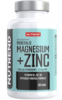 Nutrend Minerals Magnesium + Zinc 60 tablet