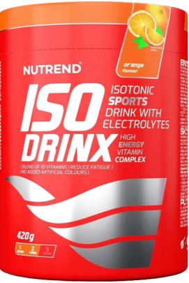 Nutrend Isodrinx 420 g + Bidon 2019 500 ml žlutý ZDARMA