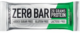 BiotechUSA Zero Bar 50 g - čokoláda/oříšek VÝPRODEJ (11. 12. 2022)