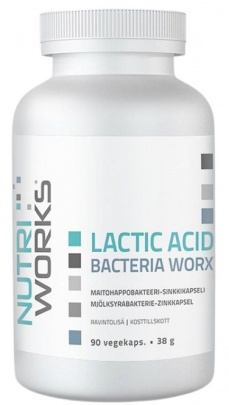NutriWorks Lactic Acid Bacteria Worx 90 kapslí