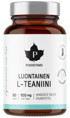 Puhdistamo L-Theanine Natural (Luontainen L-Teaniini) 60 kapslí