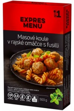 Expres menu Masové koule v rajské omáčce s fusilli 500 g