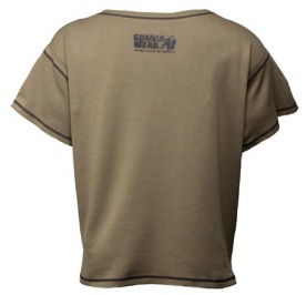 Gorilla Wear Pánské tričko Sheldon Workout Top Army zelený