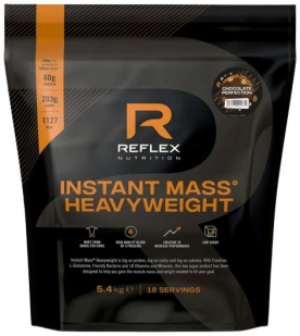 Reflex Instant Mass Heavy Weight 5400 g - čokoláda VÝPRODEJ (POŠK.OBAL)