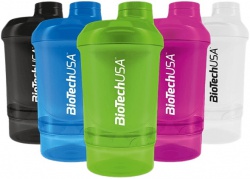 BioTechUSA šejkr Wave+ Nano 300 ml + 150 ml