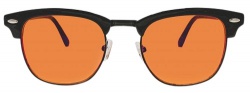 BrainMarket Brýle blokující 100% modrého světla, Venice Black