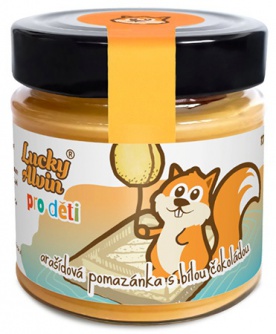 Lucky Alvin Pro Děti Arašídová pomazánka 170 g