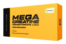 Scitec Mega Creatine Monohydrate 1320 120 kapslí