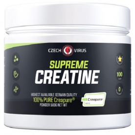 Czech Virus Supreme Creatine Creapure 500 g VÝPRODEJ (POŠK. OBAL)