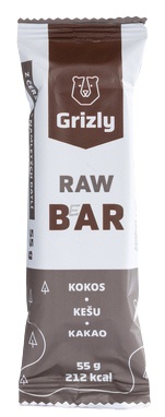 GRIZLY RAW Bar 55 g