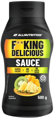 AllNutrition F**king Delicious Sauce 500 g - exotic VÝPRODEJ (POŠK. OBAL)