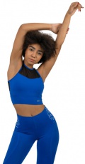 Nebbia FIT Activewear vyztužená sportovní podprsenka 437 modrá