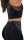 Nebbia FIT Activewear vyztužená sportovní podprsenka 437 černá