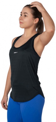 Nebbia FIT Activewear tílko “Airy” s reflexním logem 439 černá
